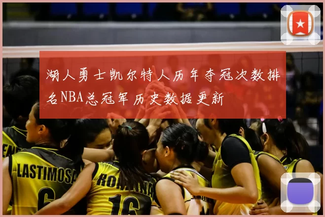 湖人勇士凯尔特人历年夺冠次数排名NBA总冠军历史数据更新