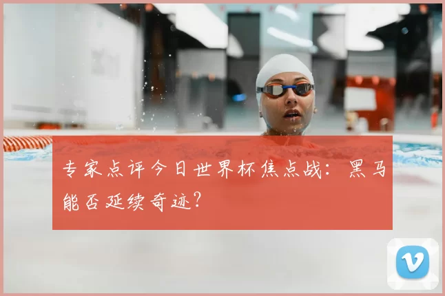专家点评今日世界杯焦点战:黑马能否延续奇迹?