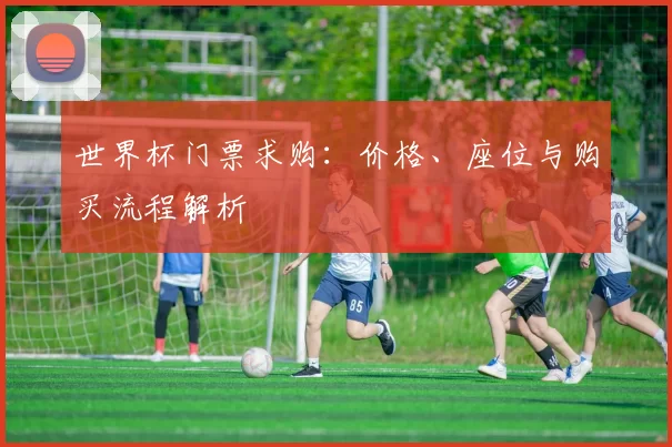 世界杯门票求购：价格、座位与购买流程解析